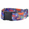 2Hounds Design Love Graffiti Blue Dog Collar Small - Poudre Pet & Feed Supply
